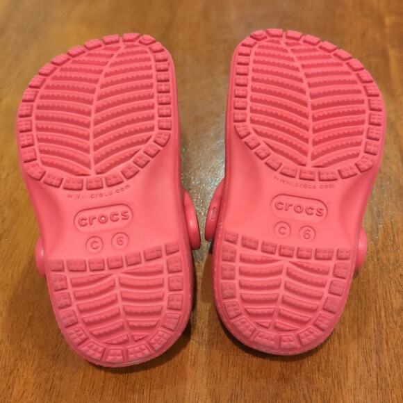 Crocs classic clogs RED toddler size C6 NEW NNT - Picture 8 of 8